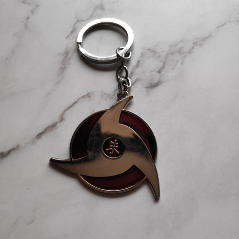 Naruto Sharingan Metal Keychain - Styletadka