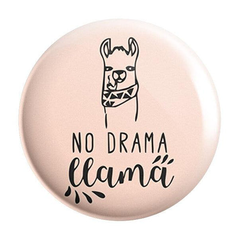 No Drama Llama Badge - Styletadka