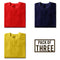 Pack of Three (Red, Navy Blue, Yellow)