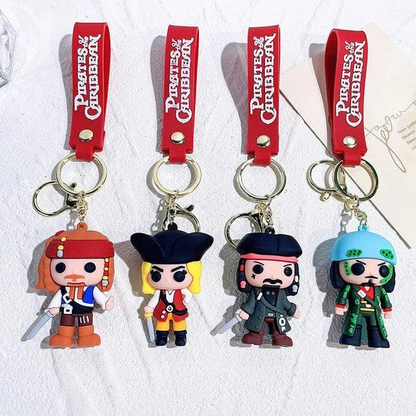 Pirates of Caribbean 3D Keychain - Styletadka