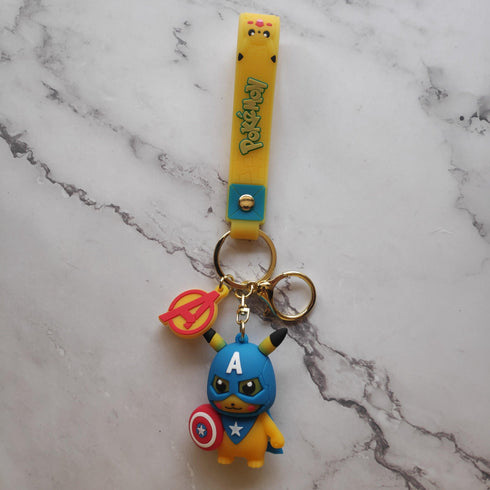 Pokemon x Avengers Keychains - Styletadka