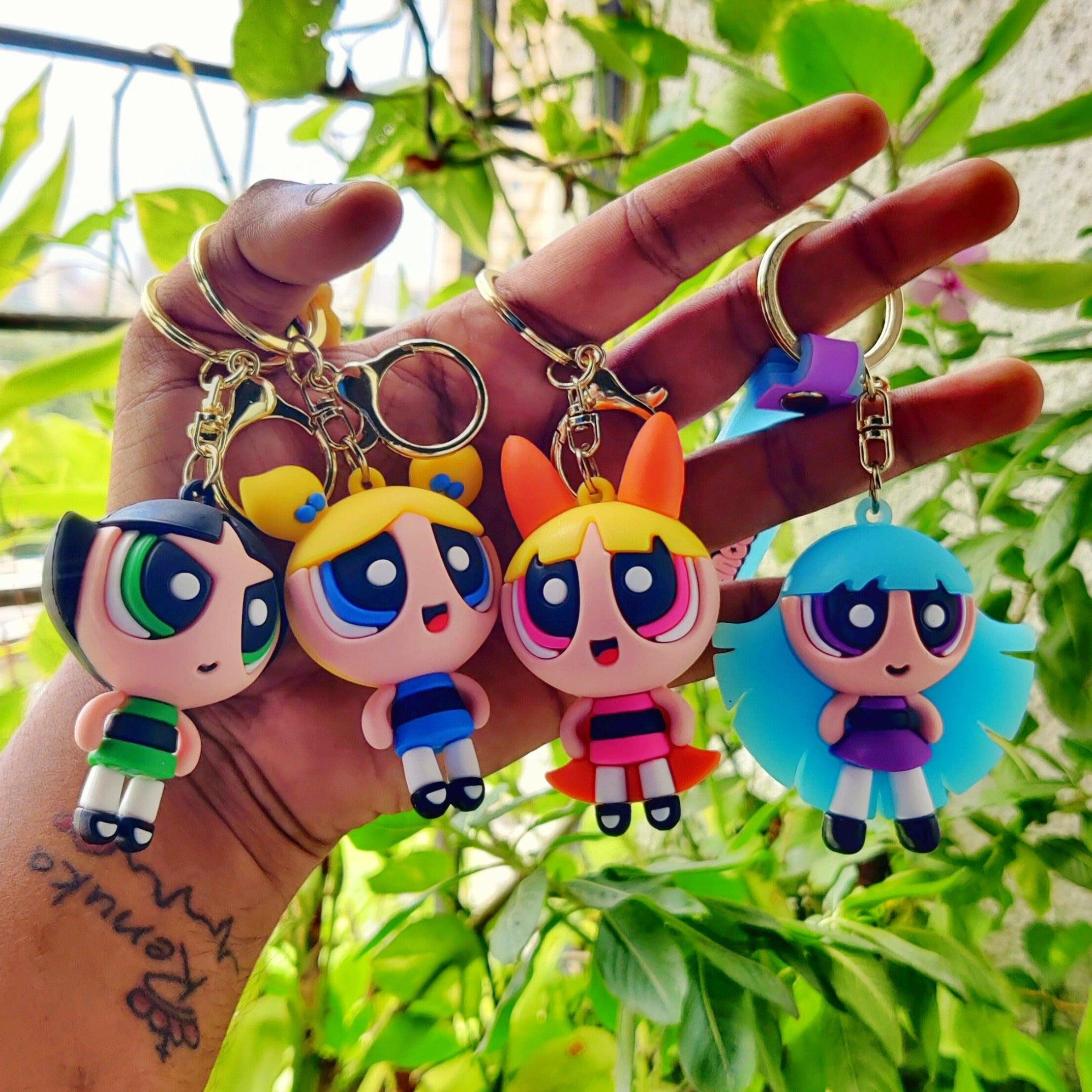 Bandai Originale Gashapon Powerpuff Ragazze Blossom Bubbles Buttercup Sunny Day Figura Portachiavi Anime da collezione, regalo carino, giocattolo per bambini 26 Bandai Originale Gashapon Powerpuff Ragazze Blossom Bubbles Buttercup Sunny Day Figura Portachiavi Anime da collezione, regalo carino, giocattolo per bambini 26