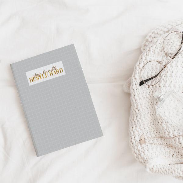 Stay Notebook Stay Humble Hustle Hard Notebook – Styletadka