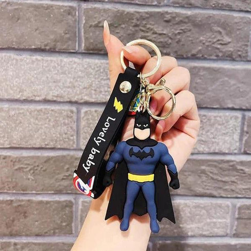 Superman and Batman 3D Keychains - Styletadka