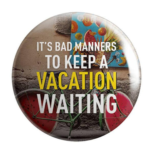 Vacation Waiting Badge - Styletadka