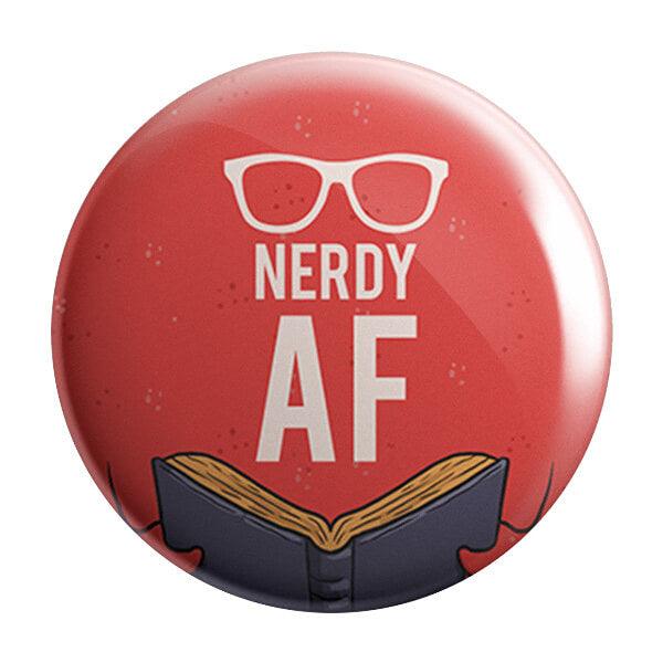 Nerdy AF Badge - Styletadka